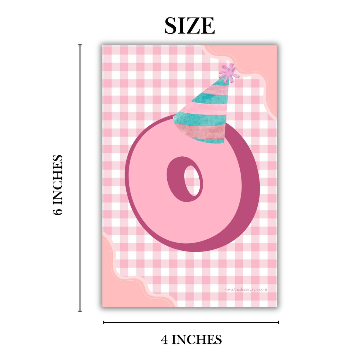 Luxury ONE Year Banner (Pink)