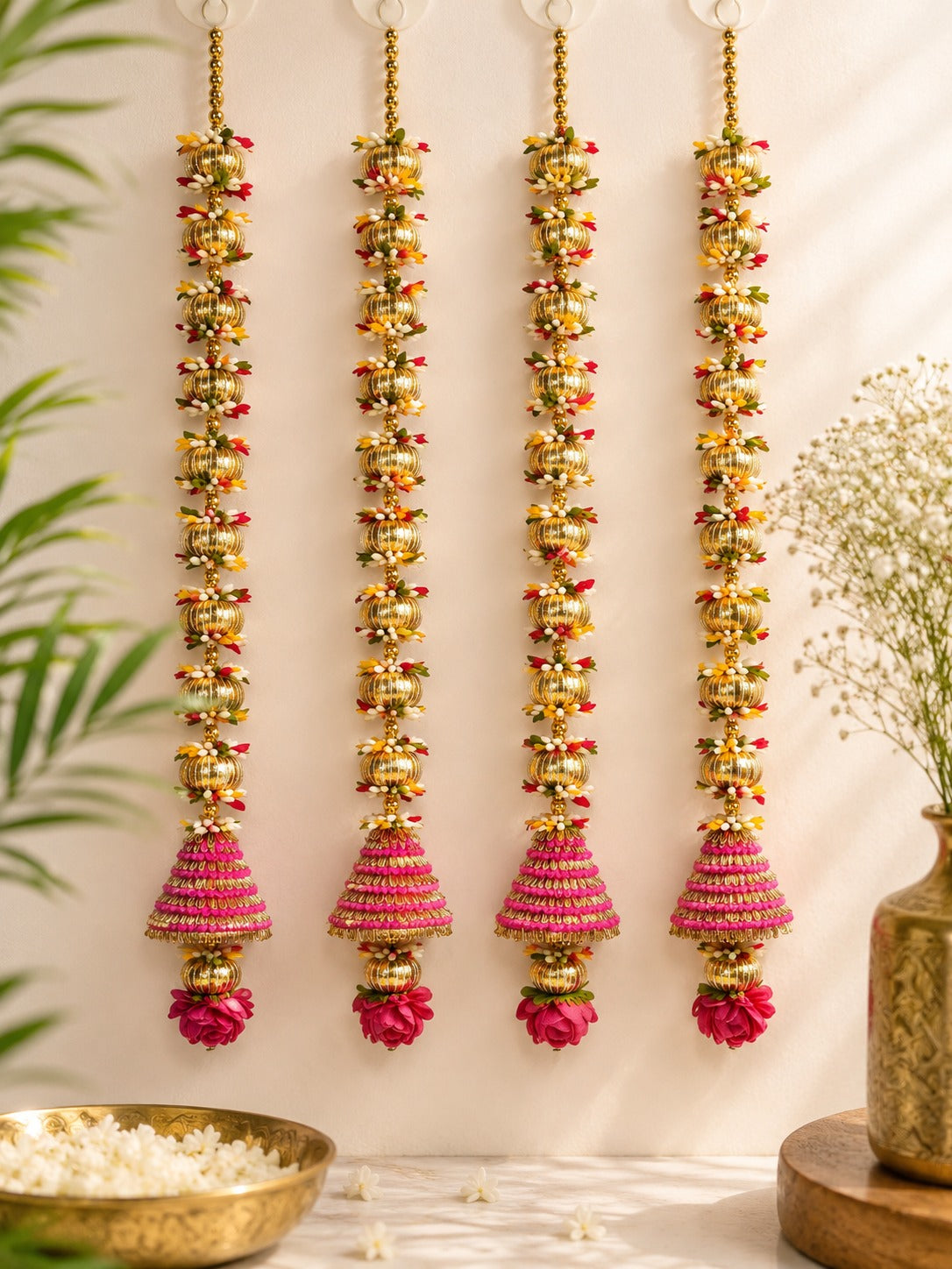 Cone Tassels (Pink)