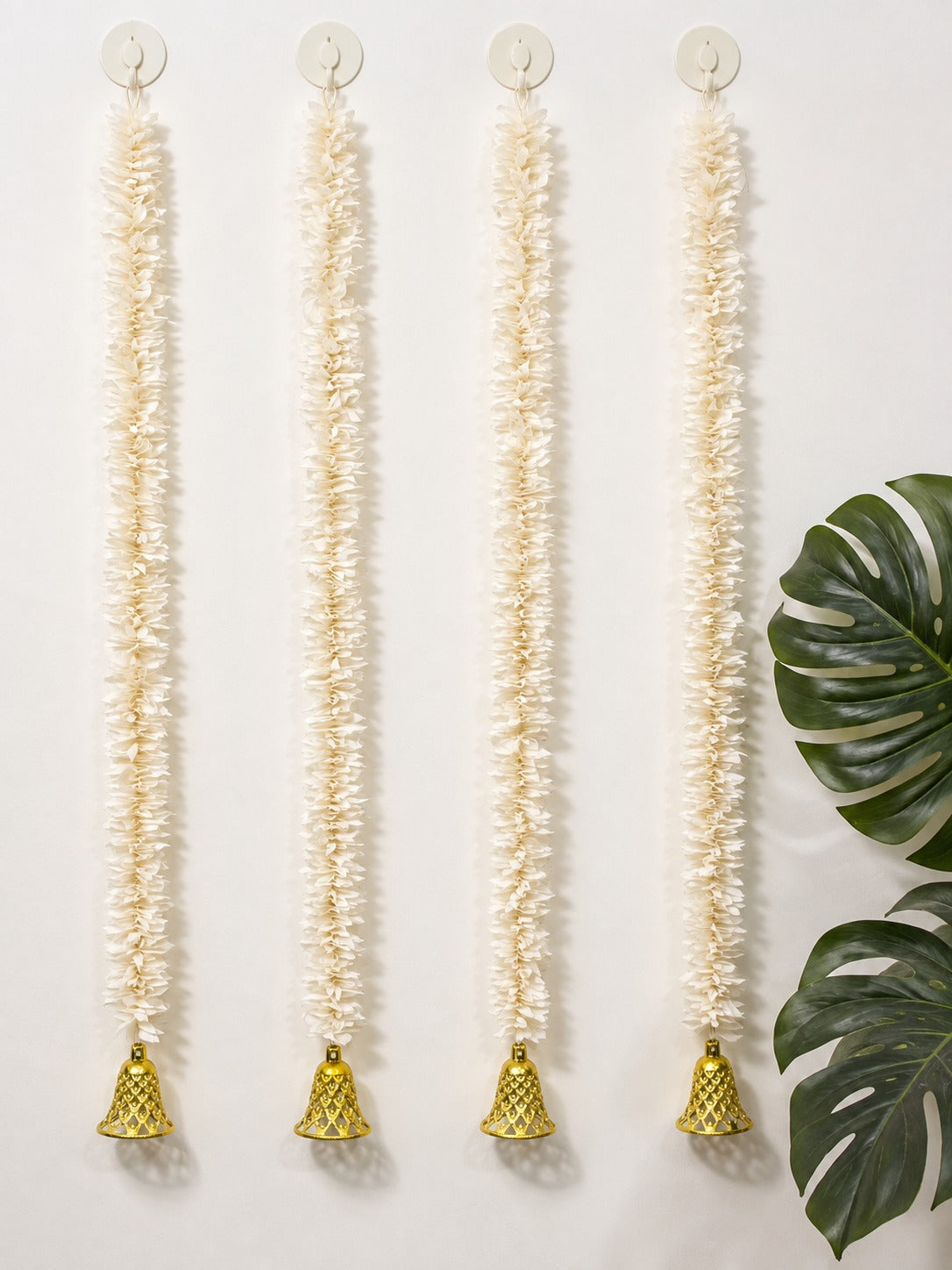 White Tassels with Bells