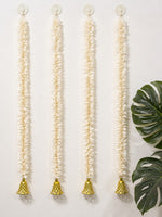 White Tassels with Bells