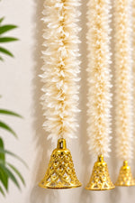 White Tassels with Bells
