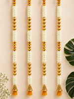 Long Yellow Bell and Tassels Garland