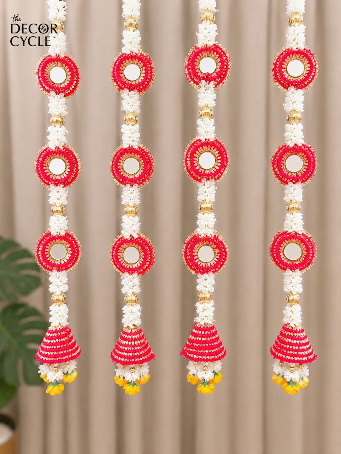 Cone Mirror Tassles (Big)