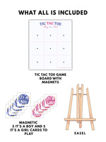 Magnetic Tic Tac Toe for Baby Shower