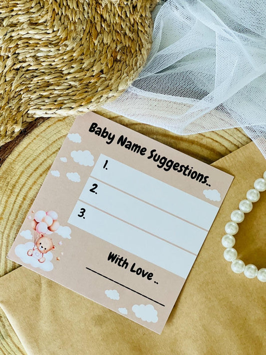 Baby Name Suggestions, Teddy Bear Theme - The Decor Cycle