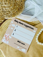 Baby Name Suggestions, Teddy Bear Theme - The Decor Cycle