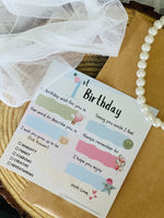 First Birthday Cards - The Decor Cycle