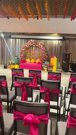 Satin Chair Bows - The Decor Cycle