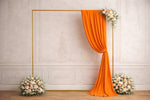 Orange Drape (Crepe)