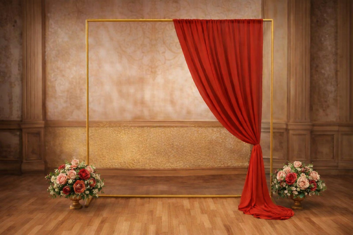 Red Drape (Crepe)