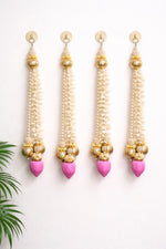 Pearl and Lotus Tassels
