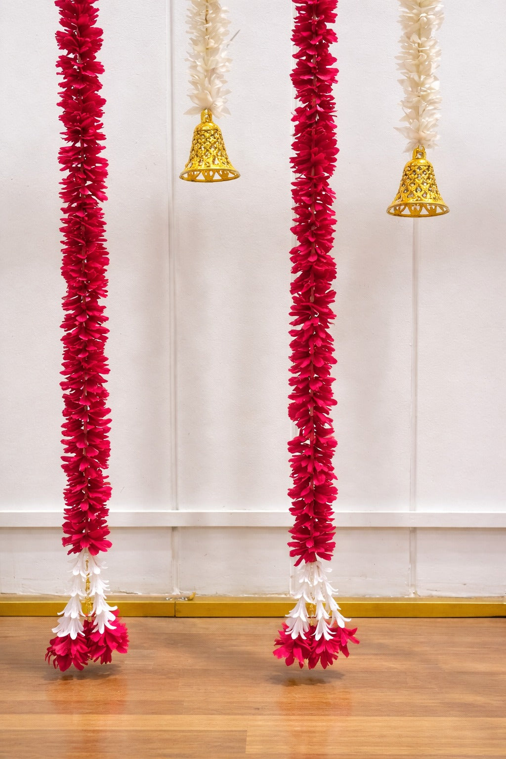 Pink and White Tassels Combo