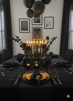 Black Tapered Candles