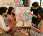 Blue or Pink Tree Board