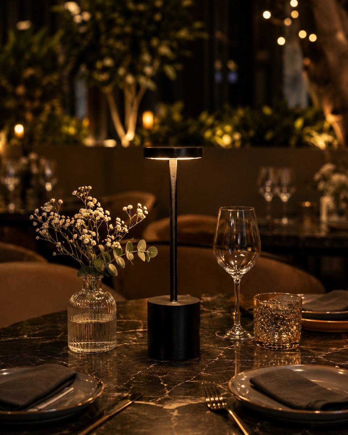 Cordless LED Table Lamp – Rechargeable Touch Lamp with Dimming & 3 Colour Modes (Pack of 1)