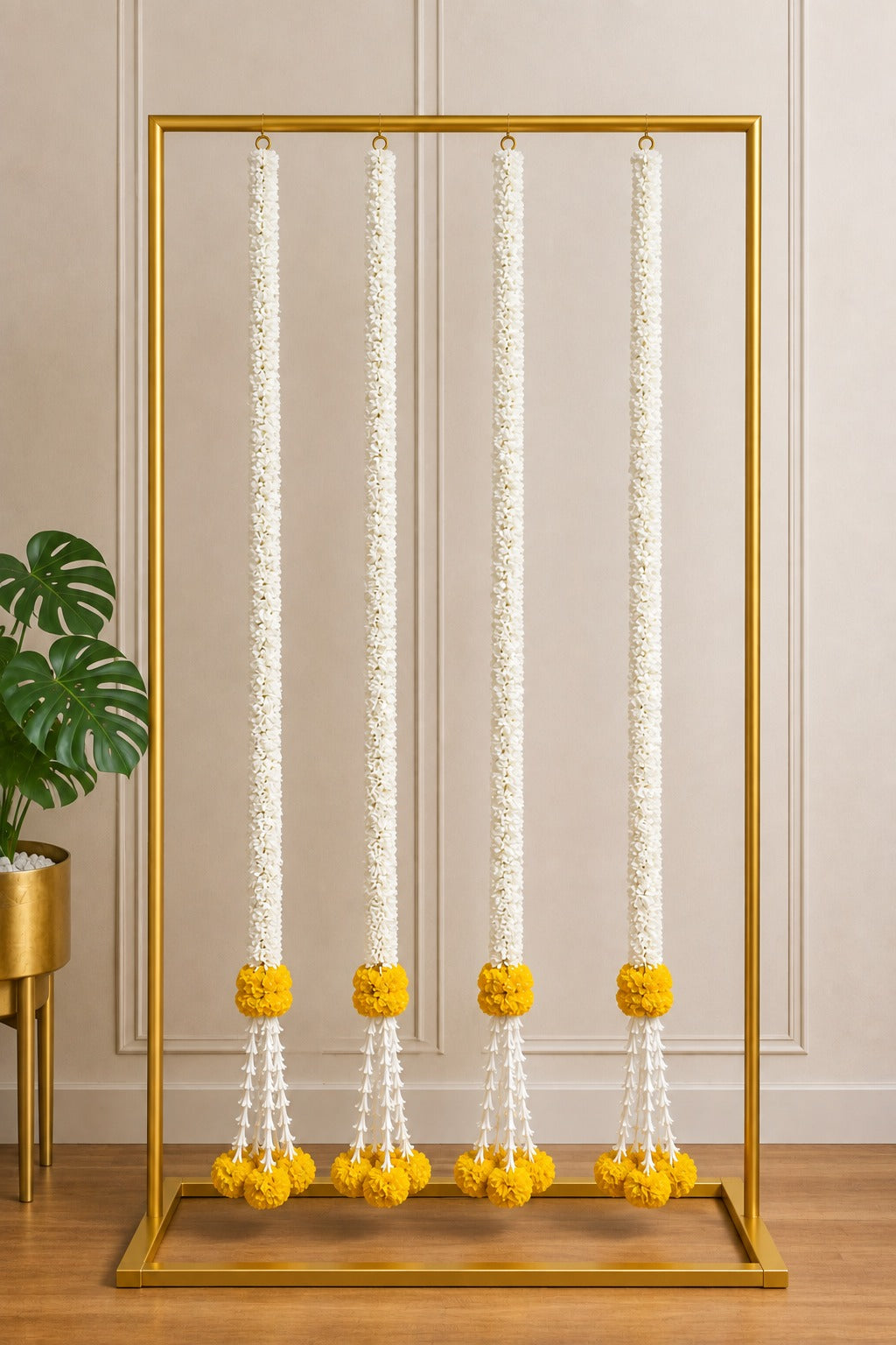 Jasmine and Marigold Garlands