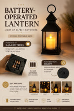 LED Black Lantern