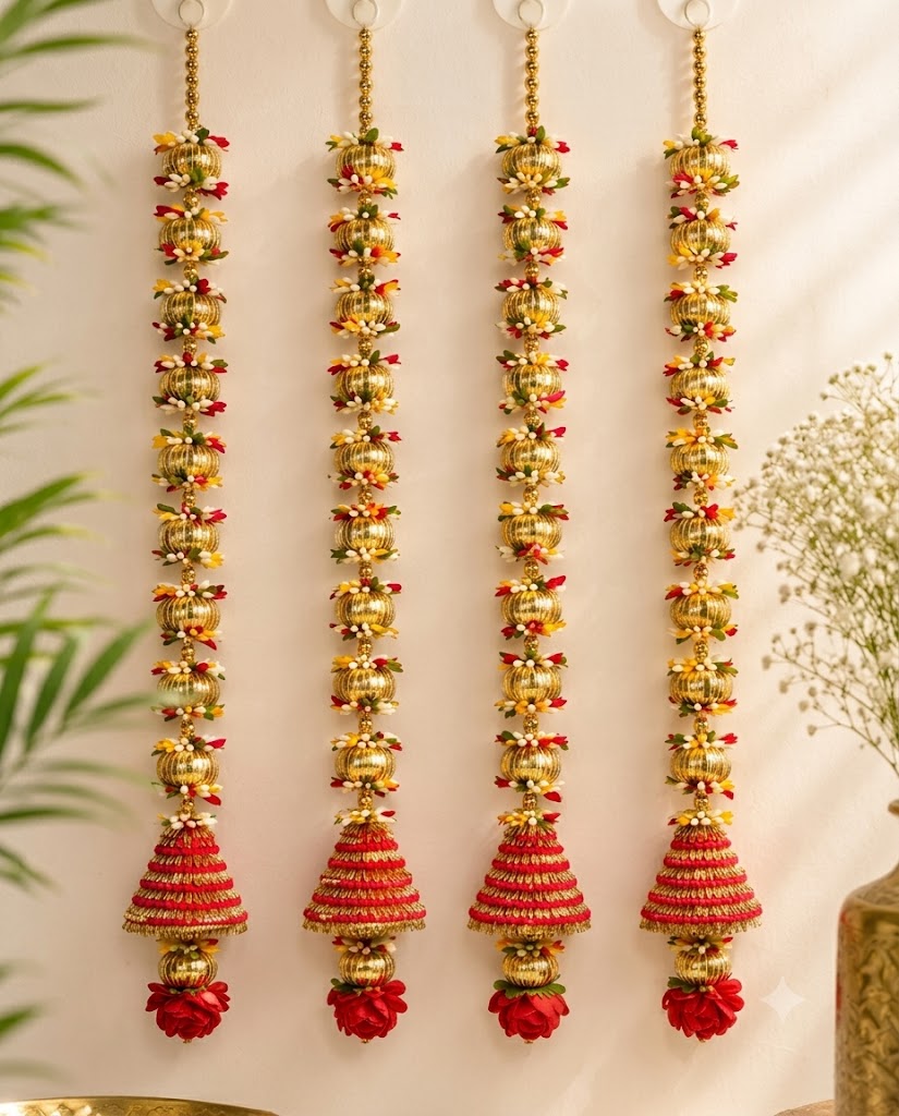 Cone Tassels (Red)