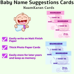 NaamKaran Baby Shower Cards - The Decor Cycle