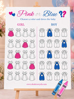 Color the Baby's Outfit Board