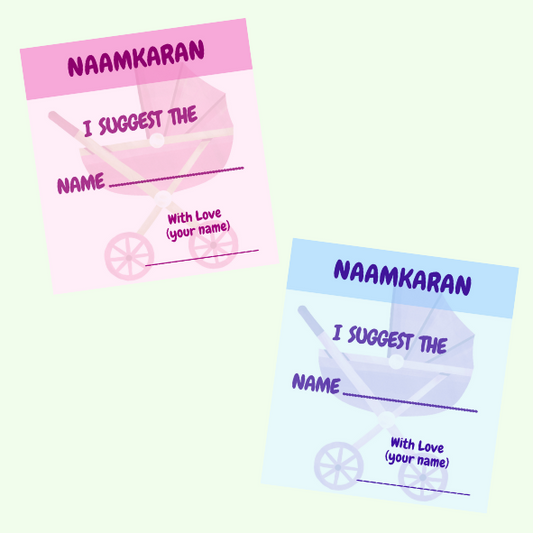 NaamKaran Baby Shower Cards