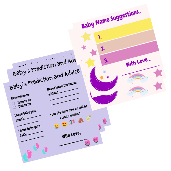 Baby Name Suggestion and Baby Prediction and Advice Cards