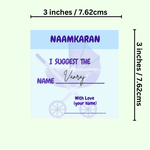 NaamKaran Baby Shower Cards - The Decor Cycle