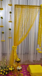 Yellow Marigold Garland Set