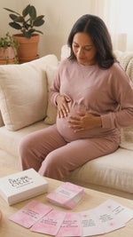 Pregnancy Affirmation Cards (Pink)