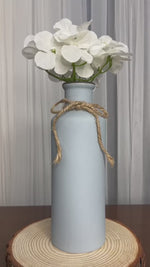 Roman Bottle Vase Blue (Big)