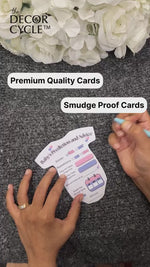 Baby Shower Cards (Romper Shape)