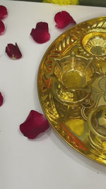 Brass Pooja Thali