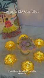 LED Golden Lotus Lamps