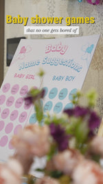 Baby Name Suggestions Board (Circle)