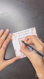 Favorite Memories with Bride, Boho Theme