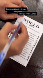 Would He Rather Cards