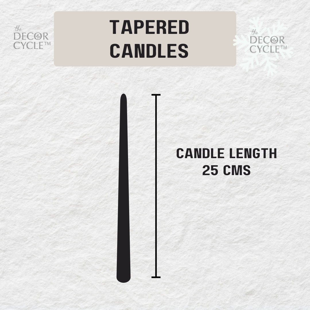 Spiral Tapered Candles