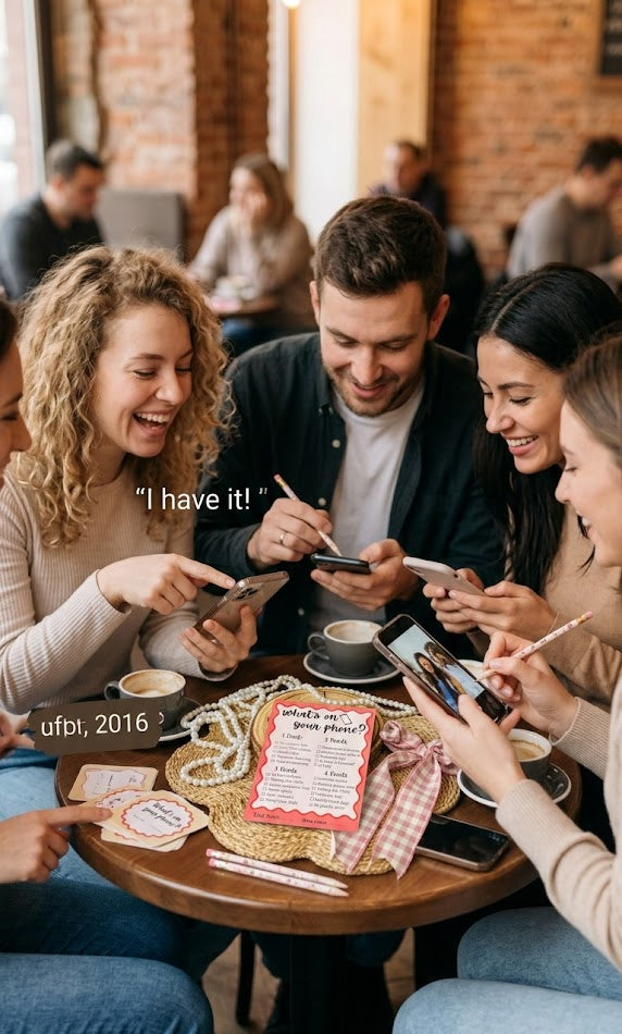 Memory Cards and What's on your Phone Combo
